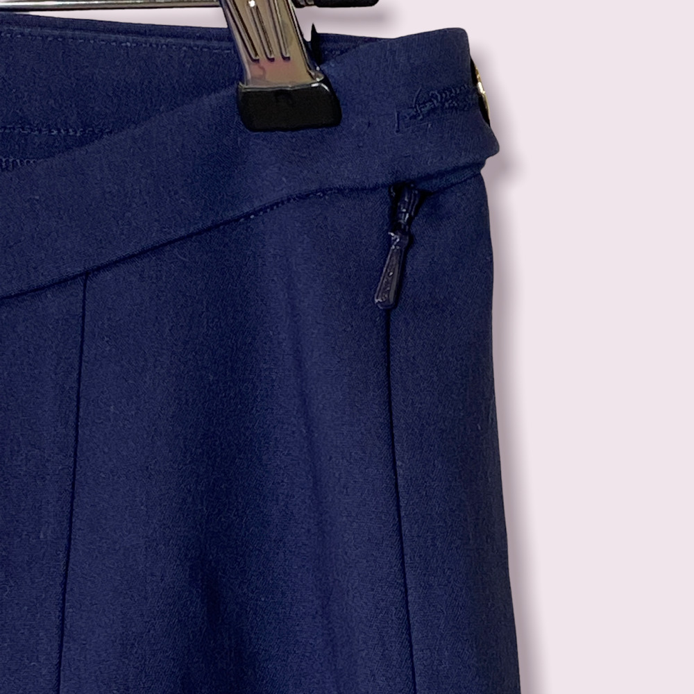 Lilly Pulitzer Alessia Stretch Dinner Pants Navy Women OO Preppy Classic Skinny - Picture 5 of 8